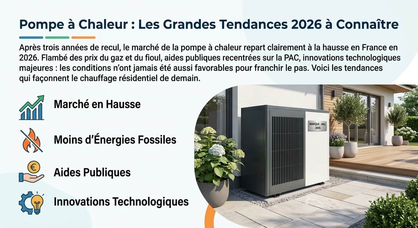 Pompe à Chaleur : Les Grandes Tendances 2026 à Connaître